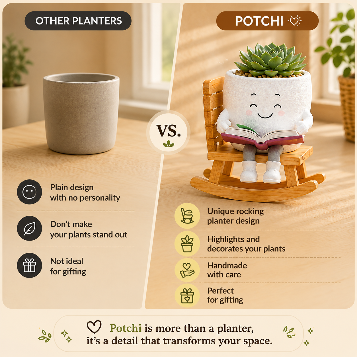 Potchi™ Happy Pot