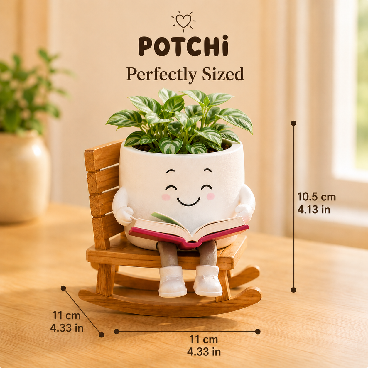 Potchi™ Happy Pot