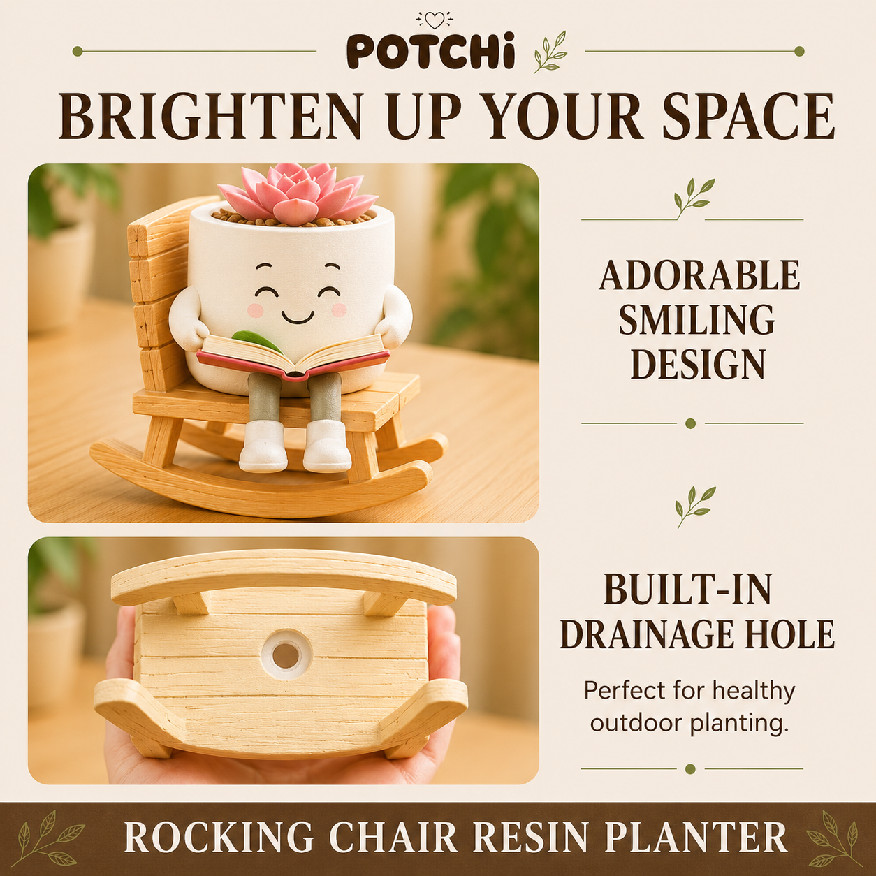 Potchi™ Happy Pot